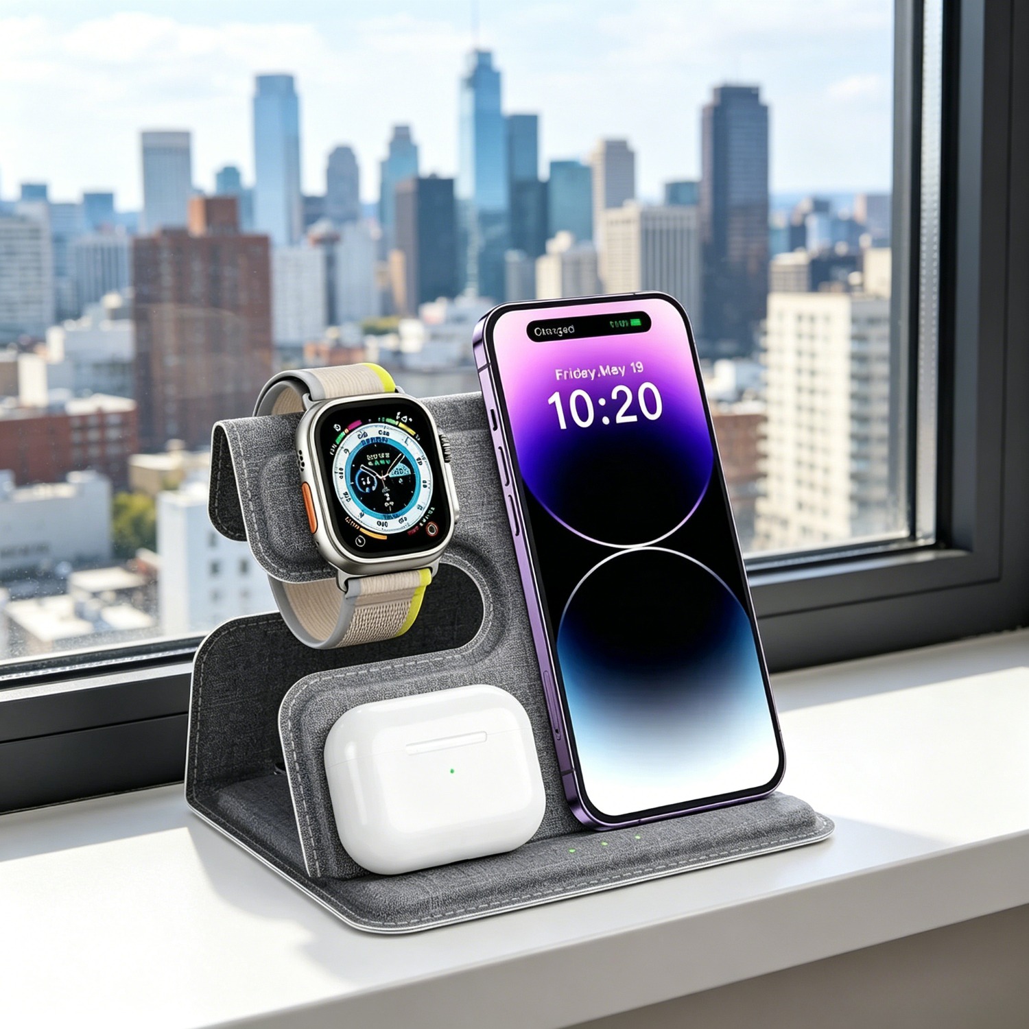 Wireless Charger Watch - Estação de Carregamento Sem Fio 3