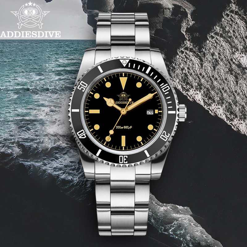 Accessories With Watch - ADDIESDIVE 39mm Relógio Quente Para Homens