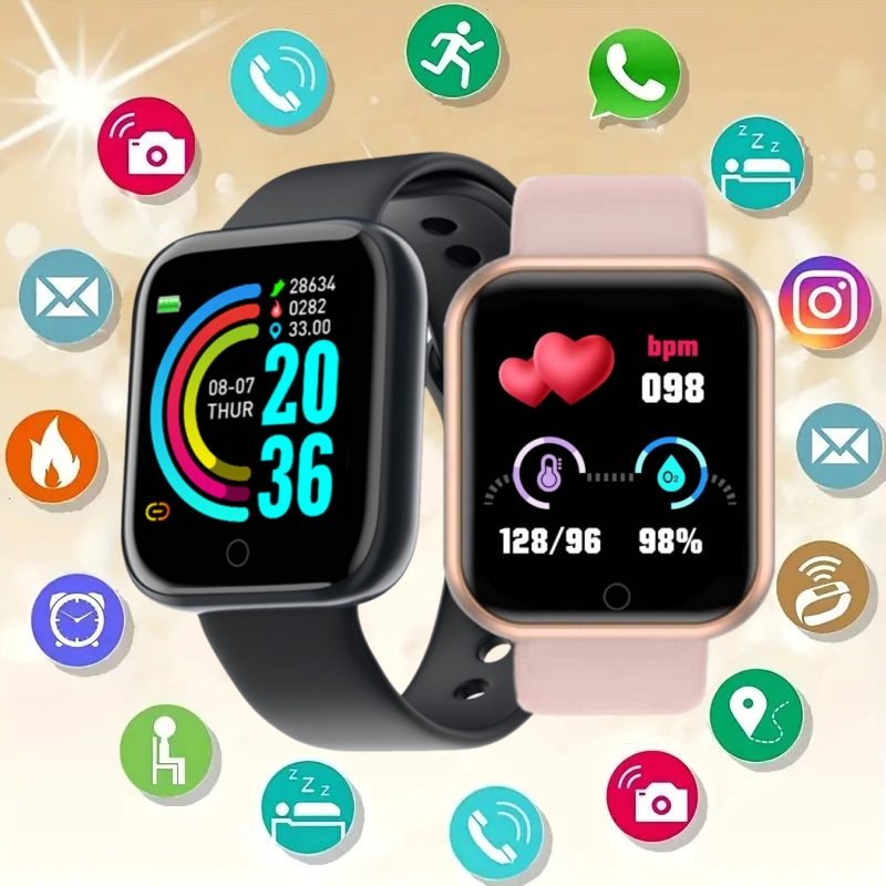 Smartwatch X12 - Relógio inteligente para homens e mulheres