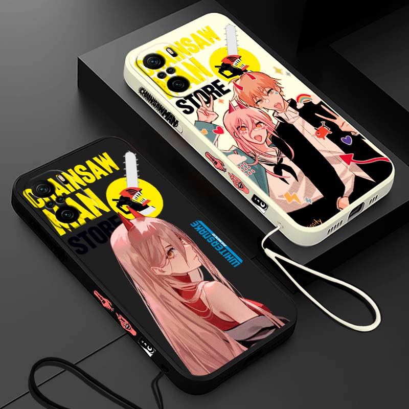 Xiaomi Redmi Note 14 - Capa de Celular Anime Chainsaw Man