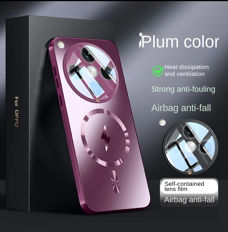 Capa Dura Fosca Magnética com  - Oppo Find X8 avaliação e preço