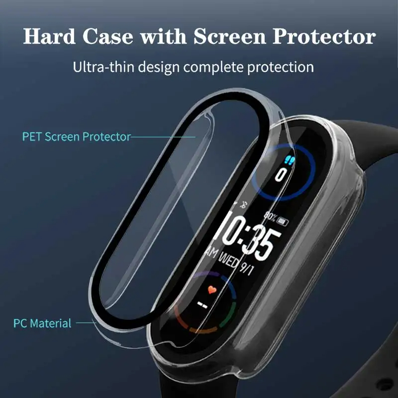 Vidro temperado + capa para pc - Xiaomi Smartwatch Accessories avaliação e preço