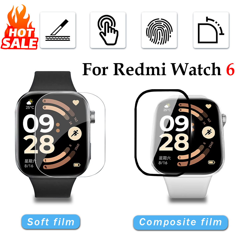 1-5 Peças de Película Protetor - Xiaomi Smartwatch Accessories avaliação e preço