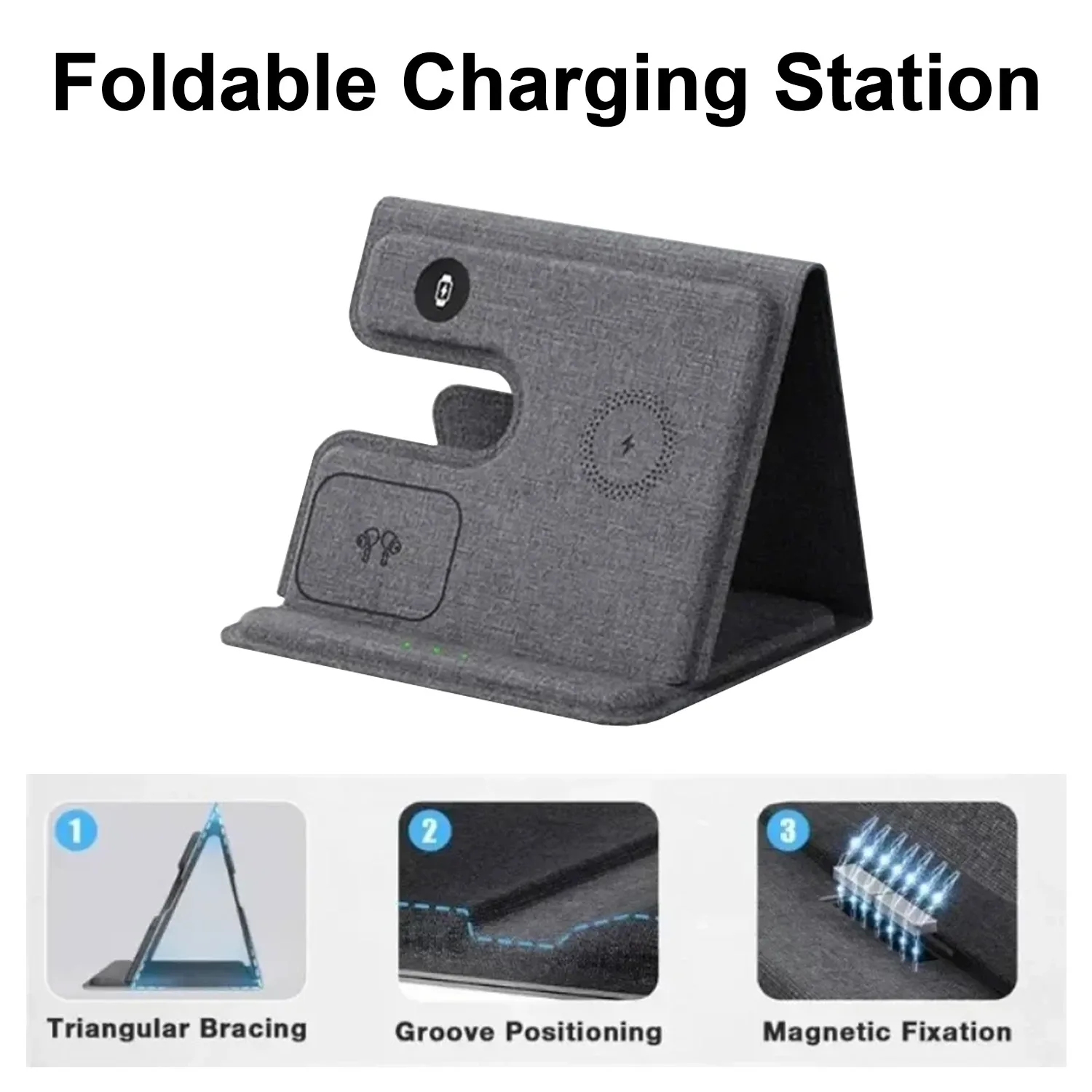 Estação de Carregamento Sem Fi - Wireless Charger Watch avaliação e preço