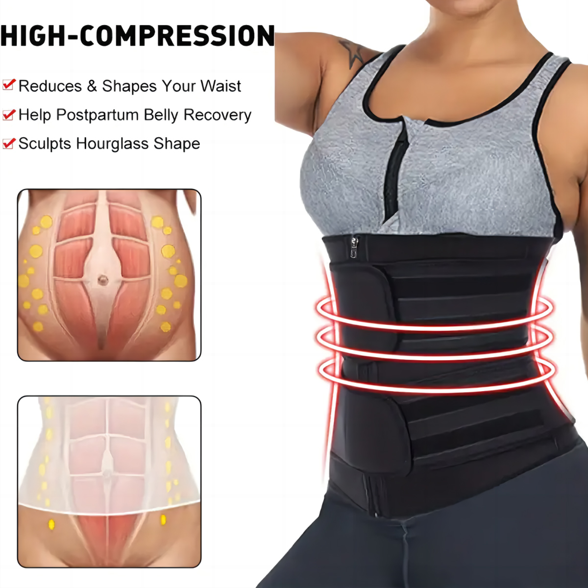 Cinta Modeladora Feminina com  - Rugged Sport Strap avaliação e preço