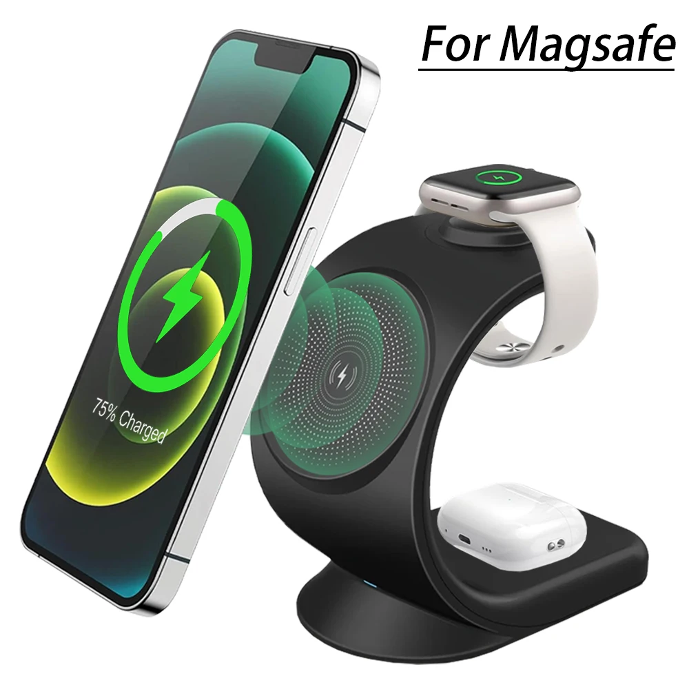 Carregador magnético sem fio 3 - Wireless Charger Watch avaliação e preço