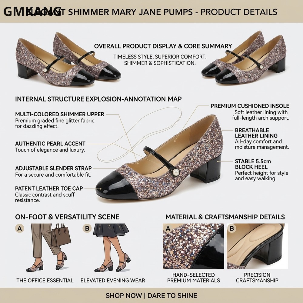Sapatos Clássicos Mary Jane pa - Leather Classic Strap avaliação e preço