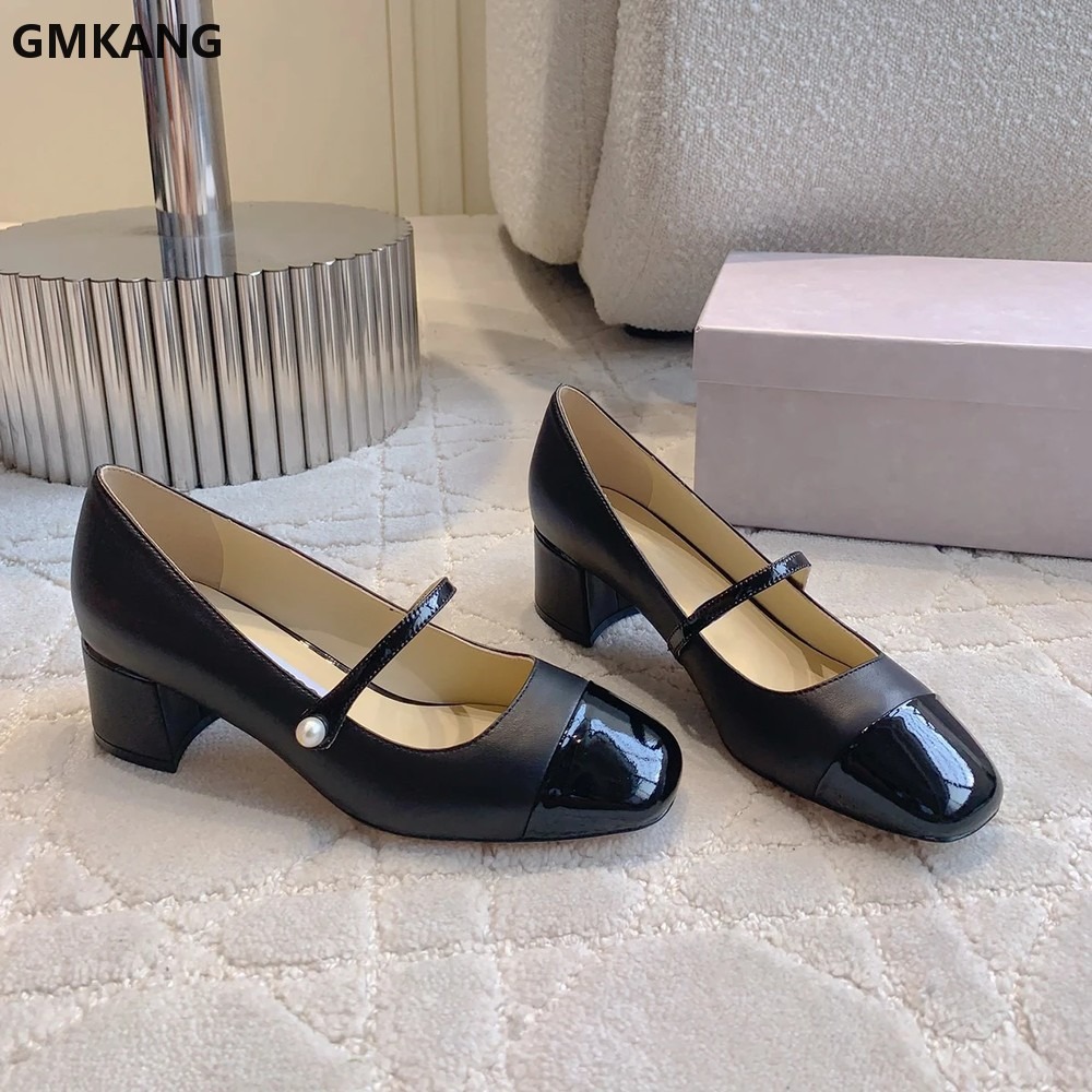 Sapatos Clássicos Mary Jane pa - Leather Classic Strap avaliação e preço