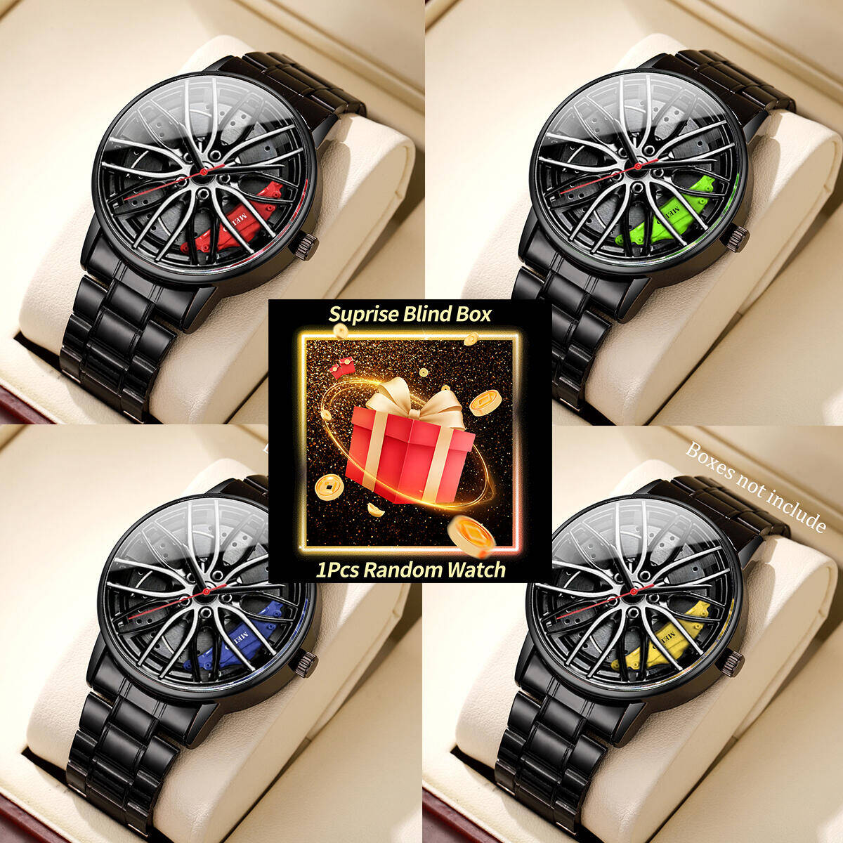 1pc surpresa mistério relógio  - Accessories With Watch avaliação e preço