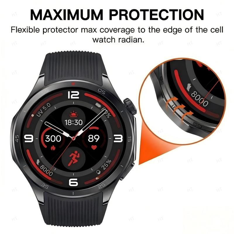Película protetora de tela par - Motorola Smartwatch Accessories avaliação e preço