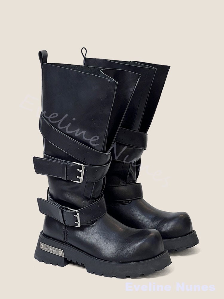 Botas de Motocicleta de Cano L - Leather Classic Strap avaliação e preço