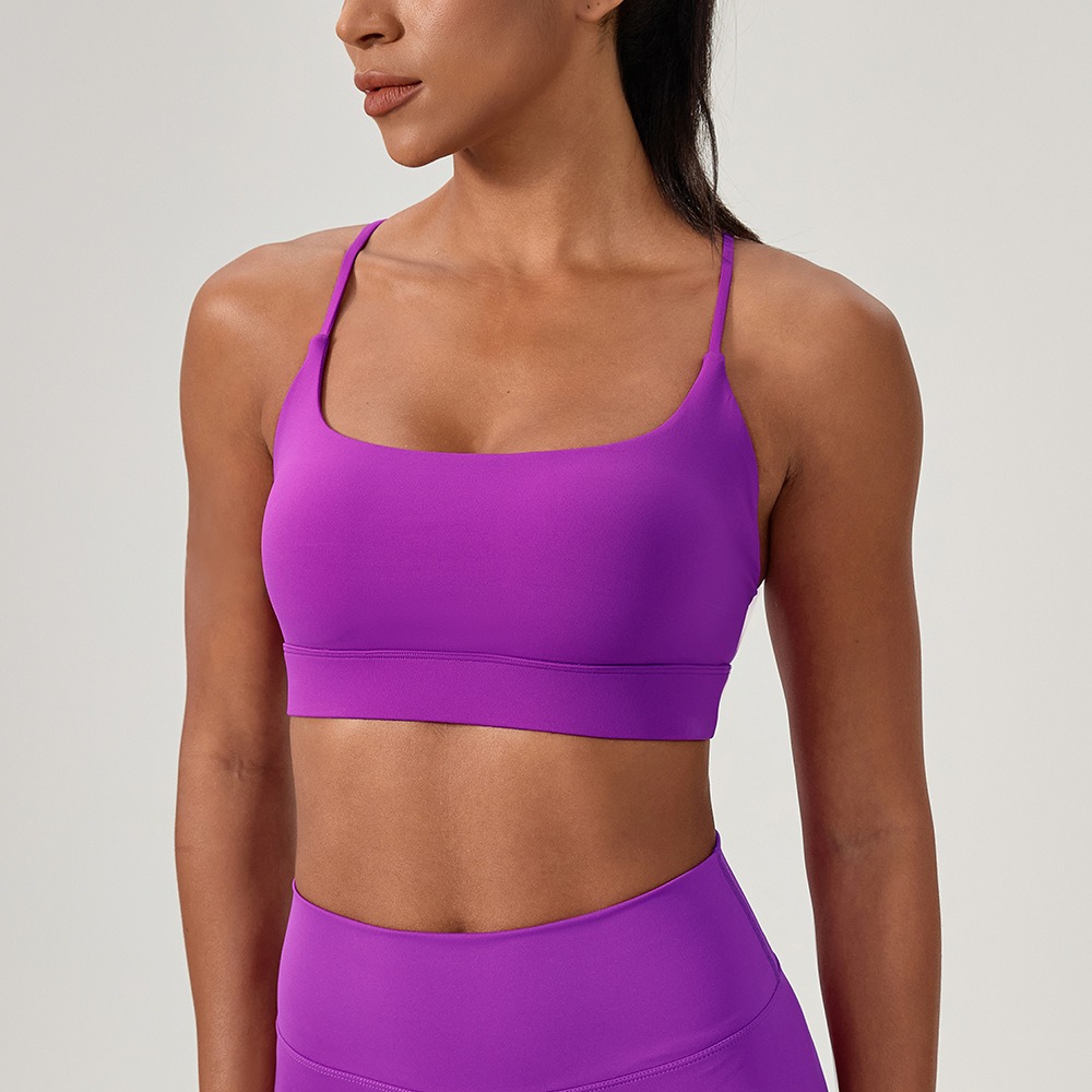 Sutiã de yoga sexy feminino al - Rugged Sport Strap avaliação e preço