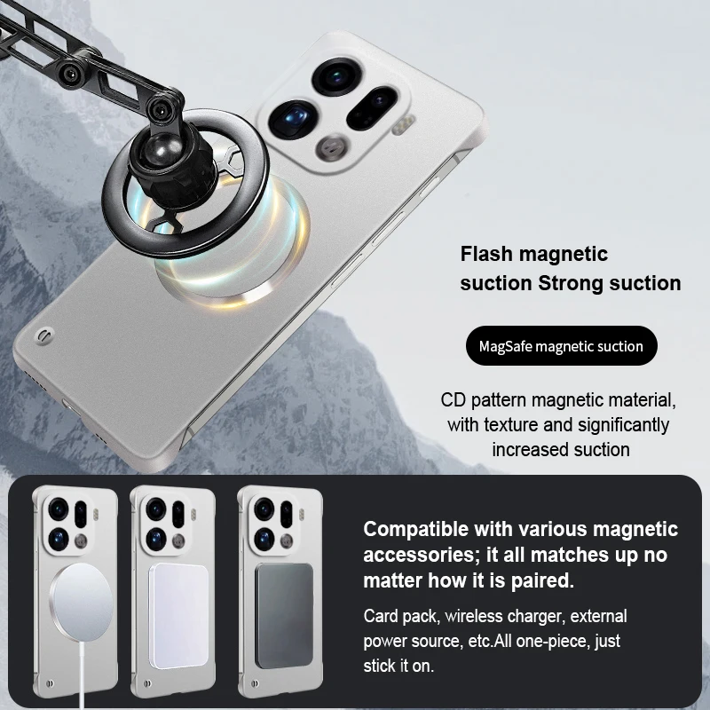 Capa Magnética Ultra Fina para - Oppo Find X8 avaliação e preço