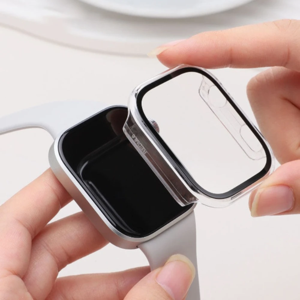 Capa de PC + Vidro para Xiaomi - Xiaomi Smartwatch Accessories avaliação e preço