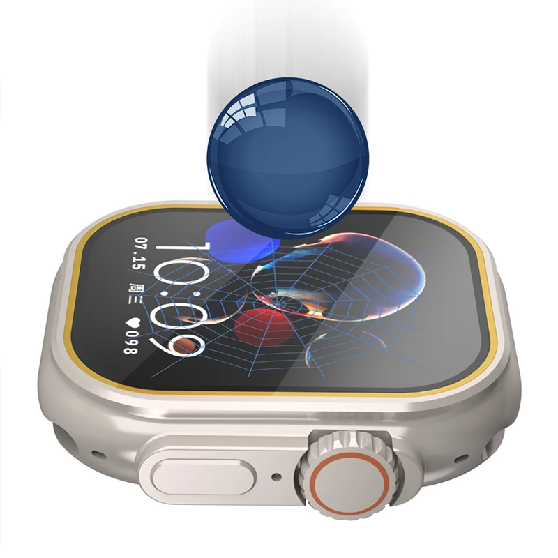 Película de vidro temperado pa - Smartwatch Watch Accessories For Women avaliação e preço