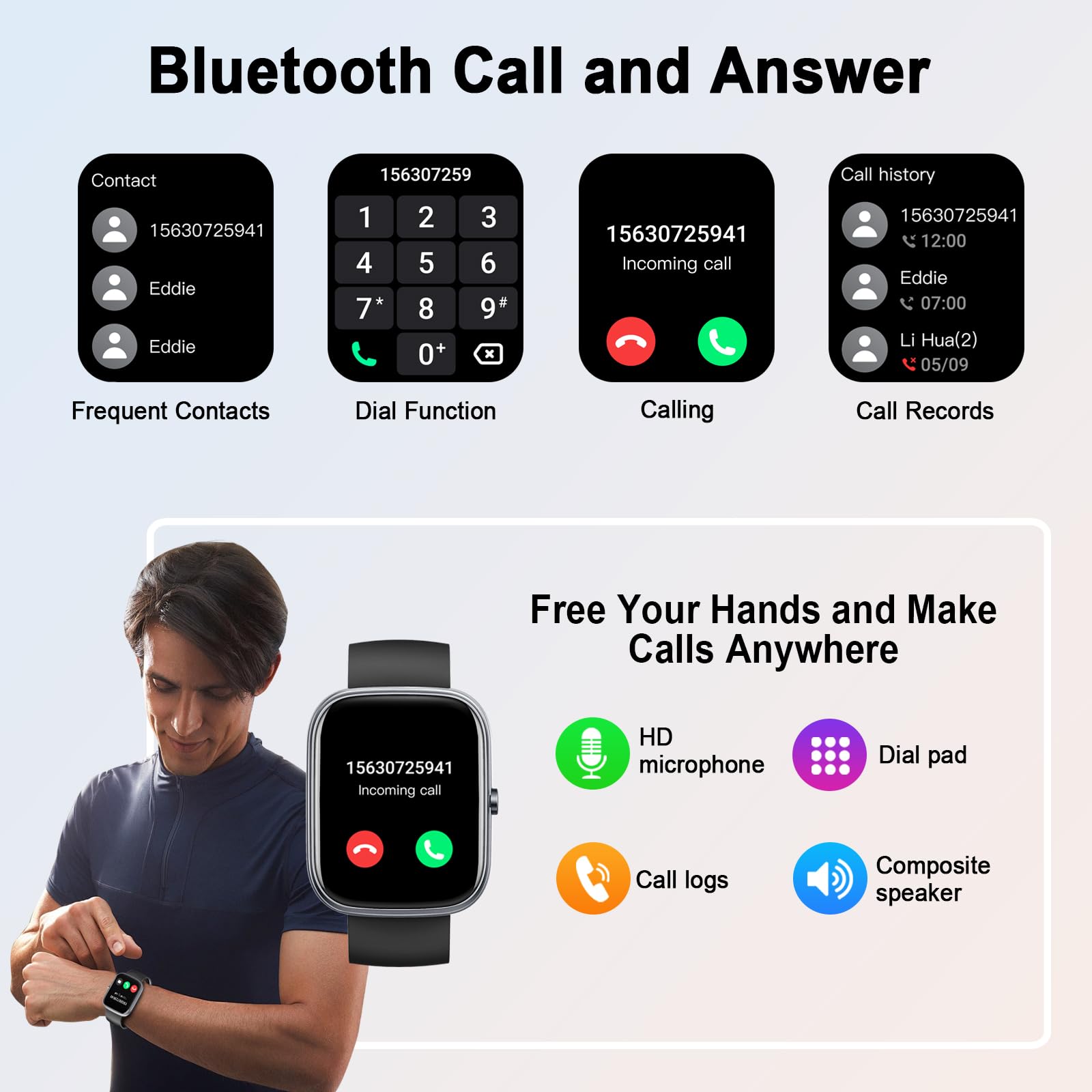 Relógio inteligente, smartwatc - Smartwatch Faces avaliação e preço