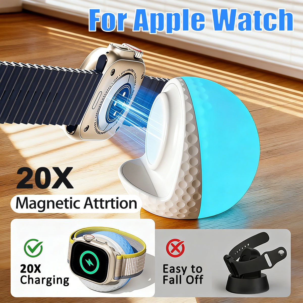 Suporte de Carregamento Sem Fi - Wireless Charger Watch avaliação e preço