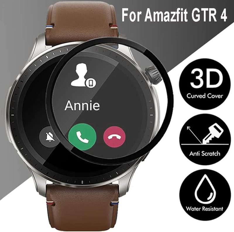 HD Curvo Anti-Scratch Filme pa - Amazfit Smartwatch Accessories avaliação e preço