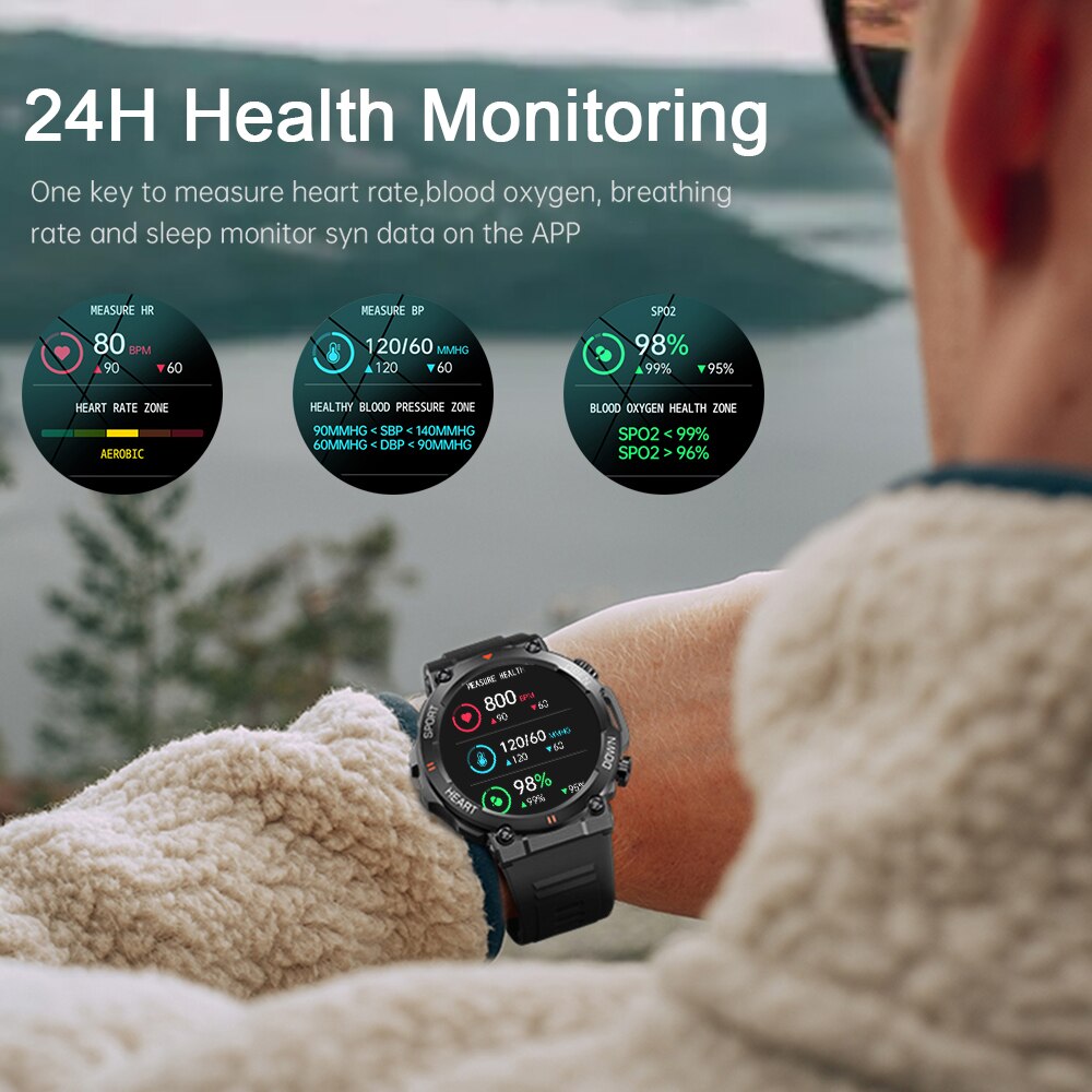 MEVADEN 1.39 polegadas HD Blue - Smartwatch Faces avaliação e preço