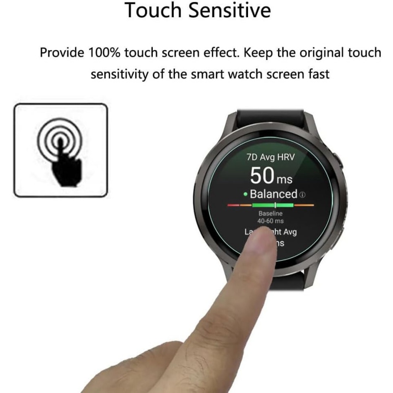 1-3 pçs protetor de tela macia - Garmin Smartwatch Accessories avaliação e preço