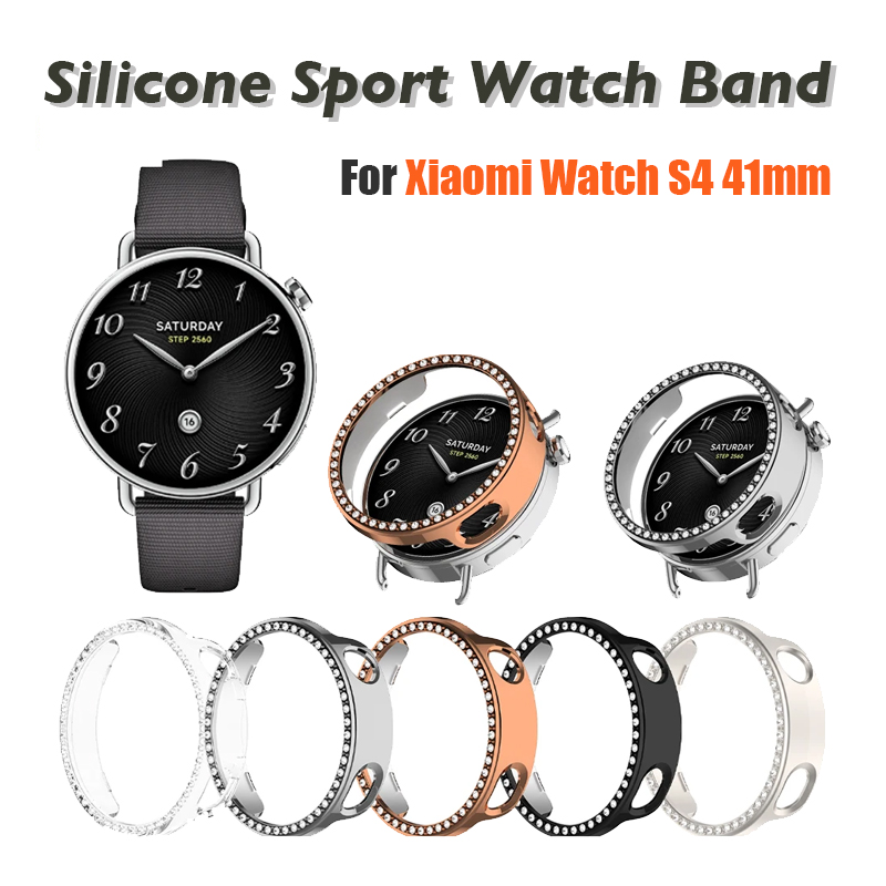 Única fileira dril oco caso pa - Xiaomi Smartwatch Accessories avaliação e preço
