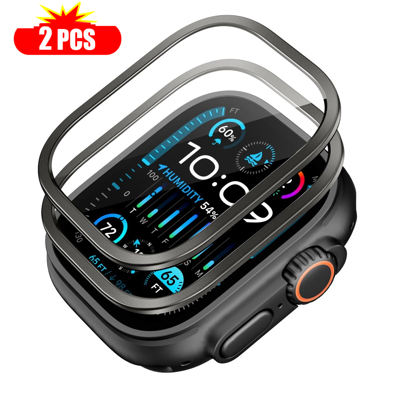 2 pçs vidro temperado para app - Smartwatch Watch Accessories For Women avaliação e preço