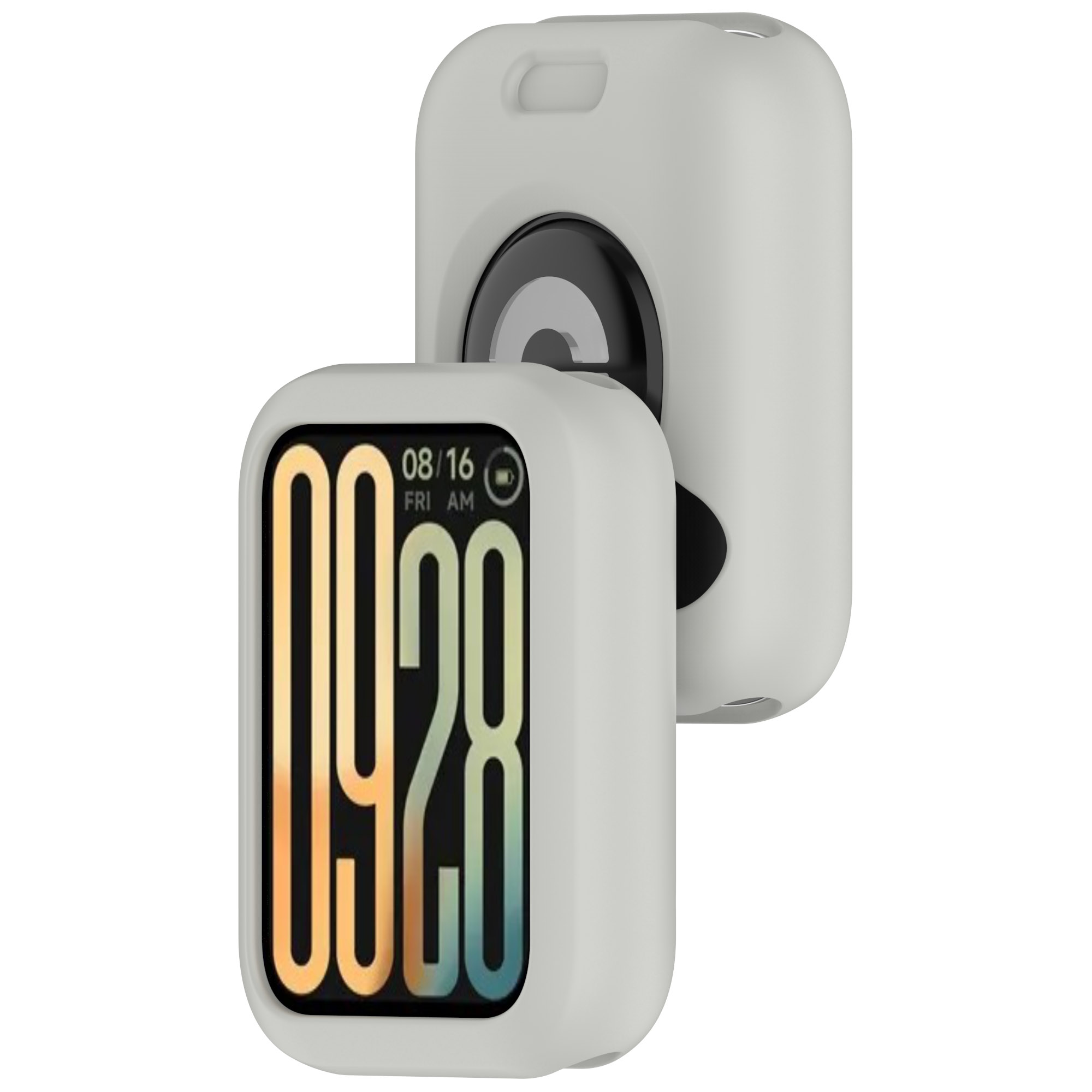 Capa de silicone para xiaomi m - Xiaomi Smartwatch Accessories avaliação e preço