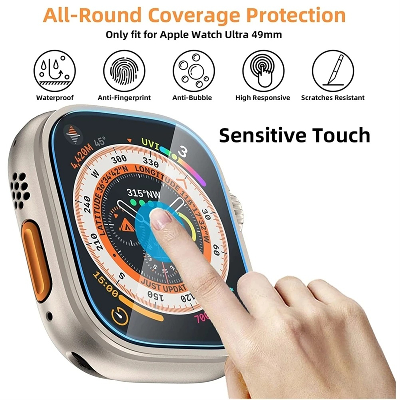 Vidro Temperado para Apple Wat - Watch Face Protector avaliação e preço